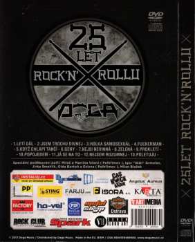 CD/DVD Doga: 25 Let Rock'N'Rollu