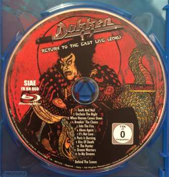 Blu-ray Dokken: Return To The East Live (2016)