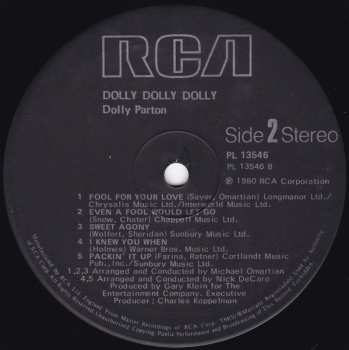 LP Dolly Parton: Dolly, Dolly, Dolly