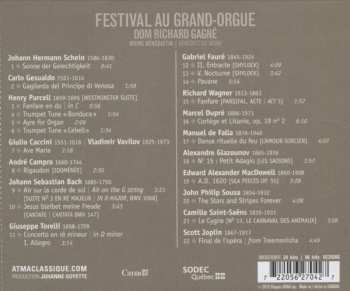 CD Richard Gagné: Festival Au Grand-Orgue 