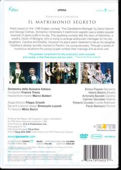 DVD Domenico Cimarosa: Il Matrimonio Segretto