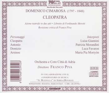 2CD Domenico Cimarosa: Cleopatra