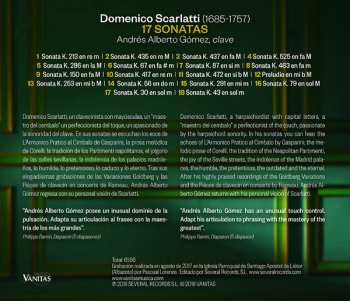 CD Domenico Scarlatti: 17 Sonatas
