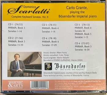 6CD Domenico Scarlatti: Scarlatti: Complete Keyboard Sonatas Volume II, Parma, Books 3-5