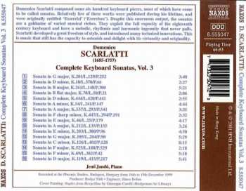 CD Domenico Scarlatti: Complete Keyboard Sonatas Vol. 3