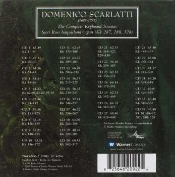 34CD/Dobozkészlet Domenico Scarlatti: The Keyboard Sonatas