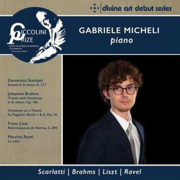 Album Domenico Scarlatti: Gabriele Micheli - Scarlatti / Brahms / Liszt / Ravel