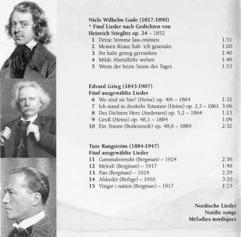 CD Dominik Wörner: Nordische Lieder (Nordic Songs · Mélodies Nordiques)