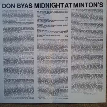 CD Don Byas: Midnight At Minton's