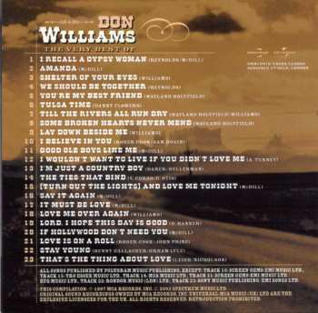 CD Don Williams: The Very Best Of Don Williams