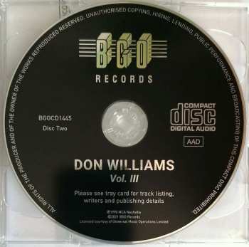 2CD Don Williams: Volume One / Volume Two / Vol. III