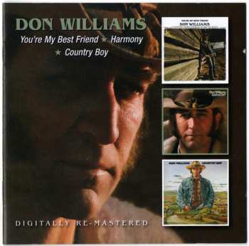 2CD Don Williams: You're My Best Friend / Harmony / Country Boy