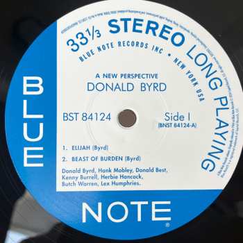 LP Donald Byrd: A New Perspective