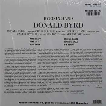 LP Donald Byrd: Byrd In Hand