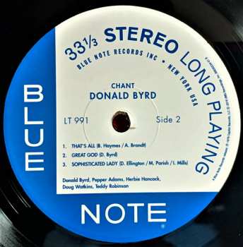 LP Donald Byrd: Chant
