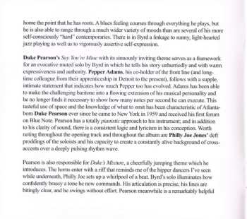 CD Donald Byrd: The Cat Walk