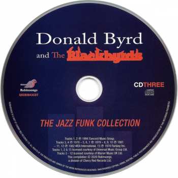 3CD Donald Byrd: The Jazz Funk Collection