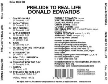 CD Donald Edwards: Prelude To Real Life
