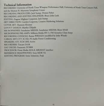 2CD North Texas Wind Symphony: Donald Grantham