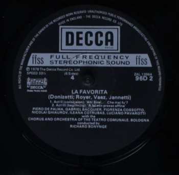 3LP/Dobozkészlet Ileana Cotrubas: La Favorita