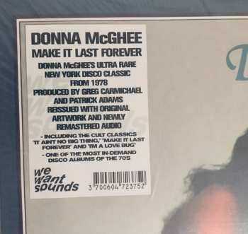 LP Donna McGhee: Make It Last Forever