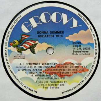 LP Donna Summer: Greatest Hits