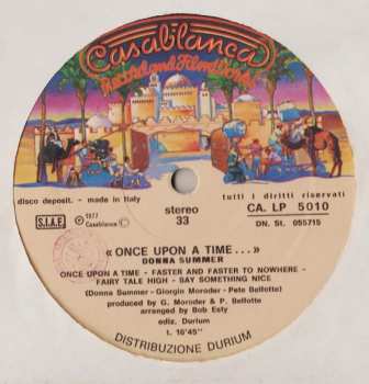 2LP Donna Summer: Once Upon A Time...
