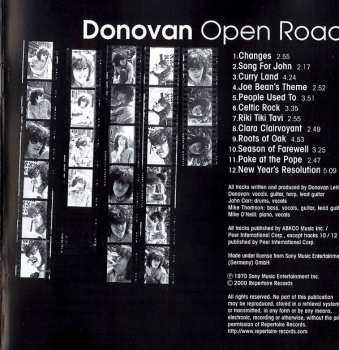 CD Donovan: Open Road