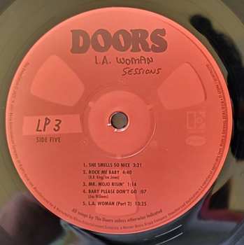 4LP/Dobozkészlet The Doors: L.A. Woman Sessions LTD | NUM