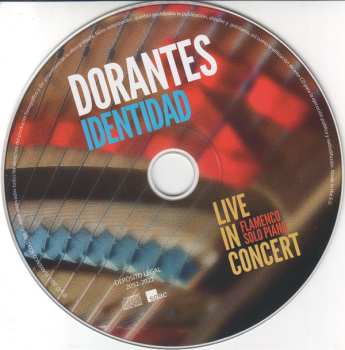 CD David Peña Dorantes: Identidad - Live In Concert 
