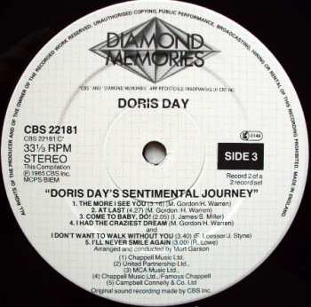 2LP Doris Day: Great Movie Hits / Sentimental Journey