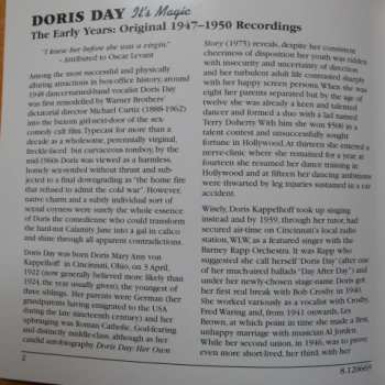 CD Doris Day: It's Magic - The Early Years 1947-1950