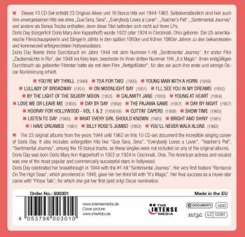 10CD/Dobozkészlet Doris Day: Milestones Of A Legend