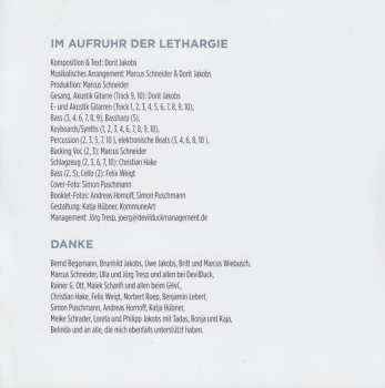 CD Dorit Jakobs: Im Aufruhr Der Lethargie