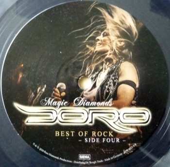 4LP/CD/Dobozkészlet Doro: Magic Diamonds - Best Of Rock, Ballads & Rare Treasures CLR | LTD