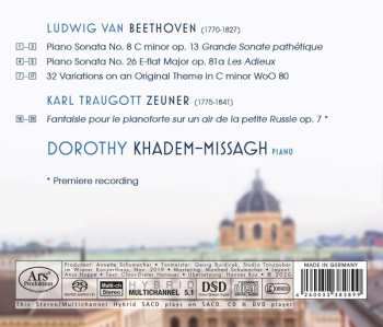 SACD Ludwig van Beethoven: Ludwig van Beethoven, Karl Traugott Zeuner