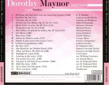 CD Dorothy Maynor: Dorothy Maynor, Soprano