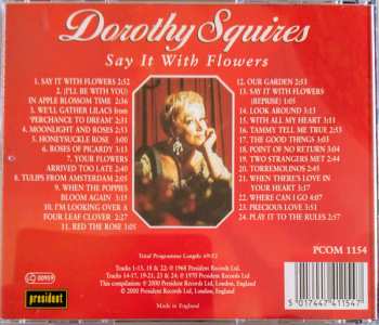 CD Dorothy Squires: Say It With Flowers