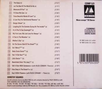 CD Dorothy Squires: Three Beautiful Words Of Love