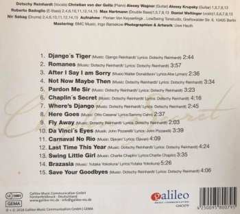 CD Dotschy Reinhardt: Chaplin's Secret