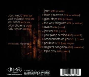 CD Doug Webb: Triple Play