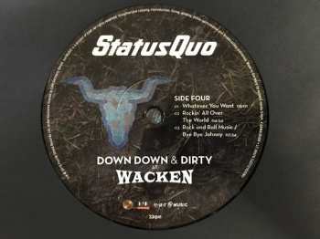 2LP/DVD Status Quo: Down Down & Dirty At Wacken LTD