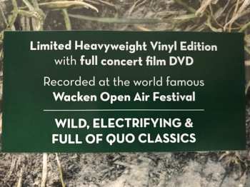 2LP/DVD Status Quo: Down Down & Dirty At Wacken LTD