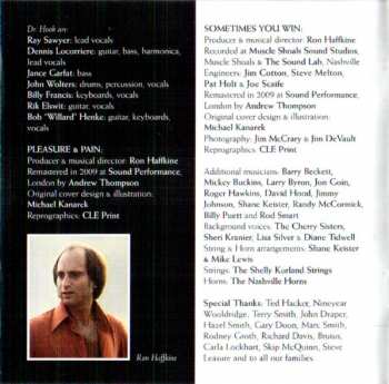 CD Dr. Hook: Pleasure & Pain/Sometimes You Win...