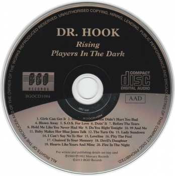 CD Dr. Hook: Rising/Players in the Dark