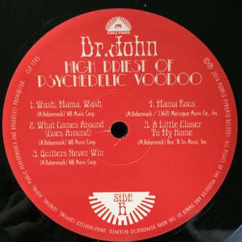 3LP/Dobozkészlet Dr. John: High Priest Of Psychedelic Voodoo