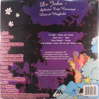 2LP/CD Dr. John: Splinter Trip Revisited (Live At Hayfield Jazz)