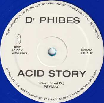 LP Dr. Phibes: Acid Story CLR | LTD
