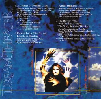 CD Dream Theater: A Change Of Seasons