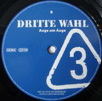 LP/CD Dritte Wahl: Auge Um Auge